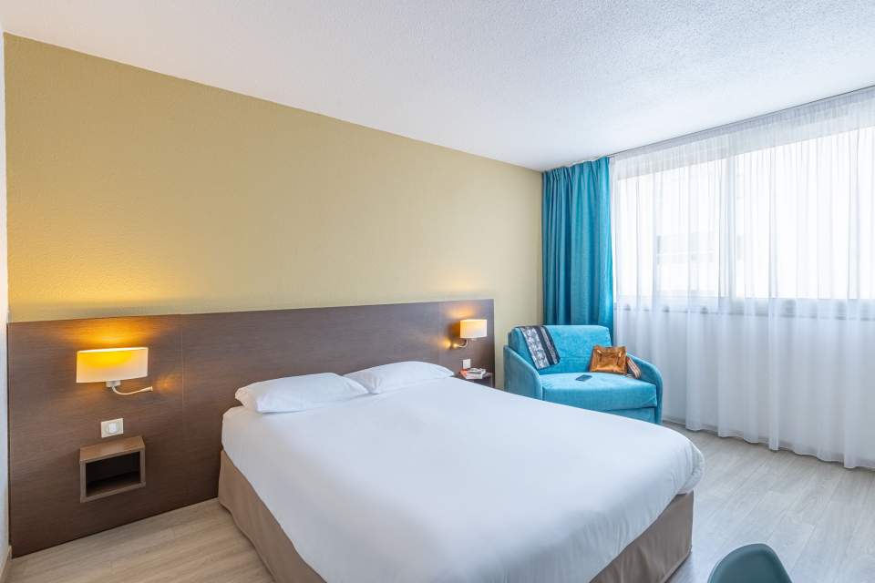 Loges du Park, chambres des appartements